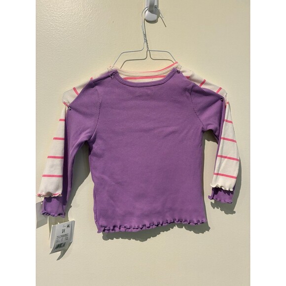 NWT 2-Pack Grayson Mini Long-Sleeve Tees - 2T - Picture 2 of 4